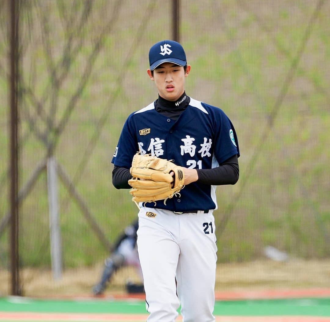 고교 시절 마운드